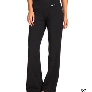 Nike Dryfit Black Wide Leg Flare Yoga 